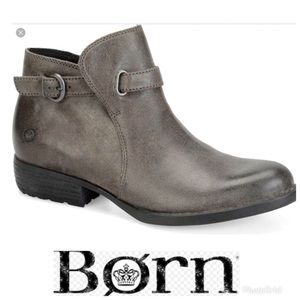 Born leather booties